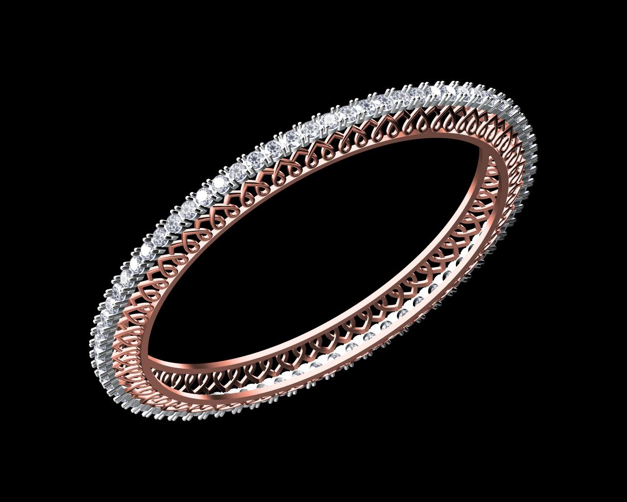 AD17425-ALT — Single Line Bangles jewellery CAD design (JCD/STL) AD17425-ALT — Single Line Bangles jewellery CAD design (JCD/STL)
