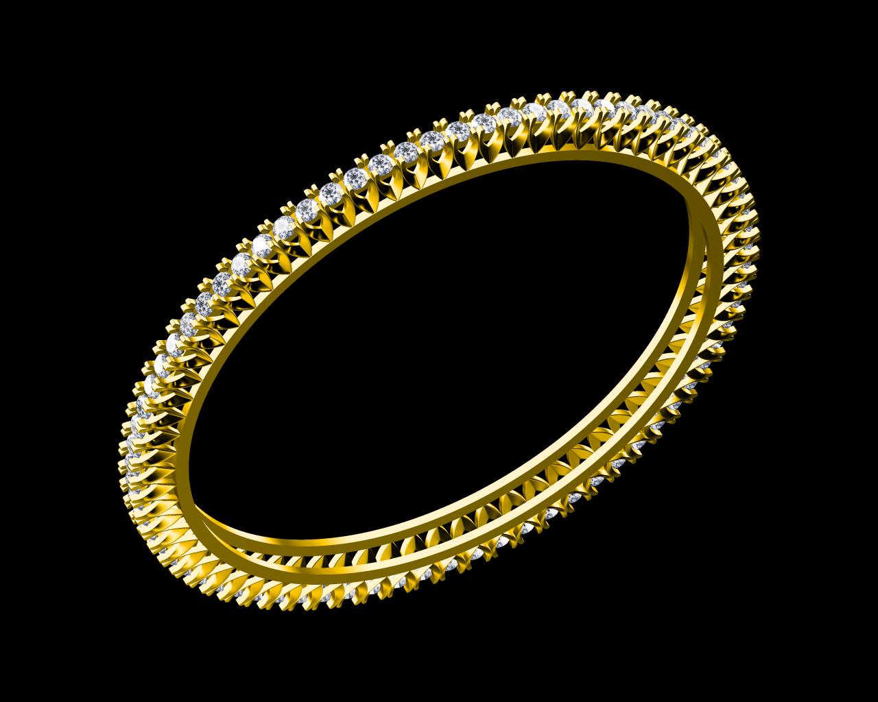 AD17450-ALT — Single Line Bangles jewellery CAD design (JCD/STL) AD17450-ALT — Single Line Bangles jewellery CAD design (JCD/STL)