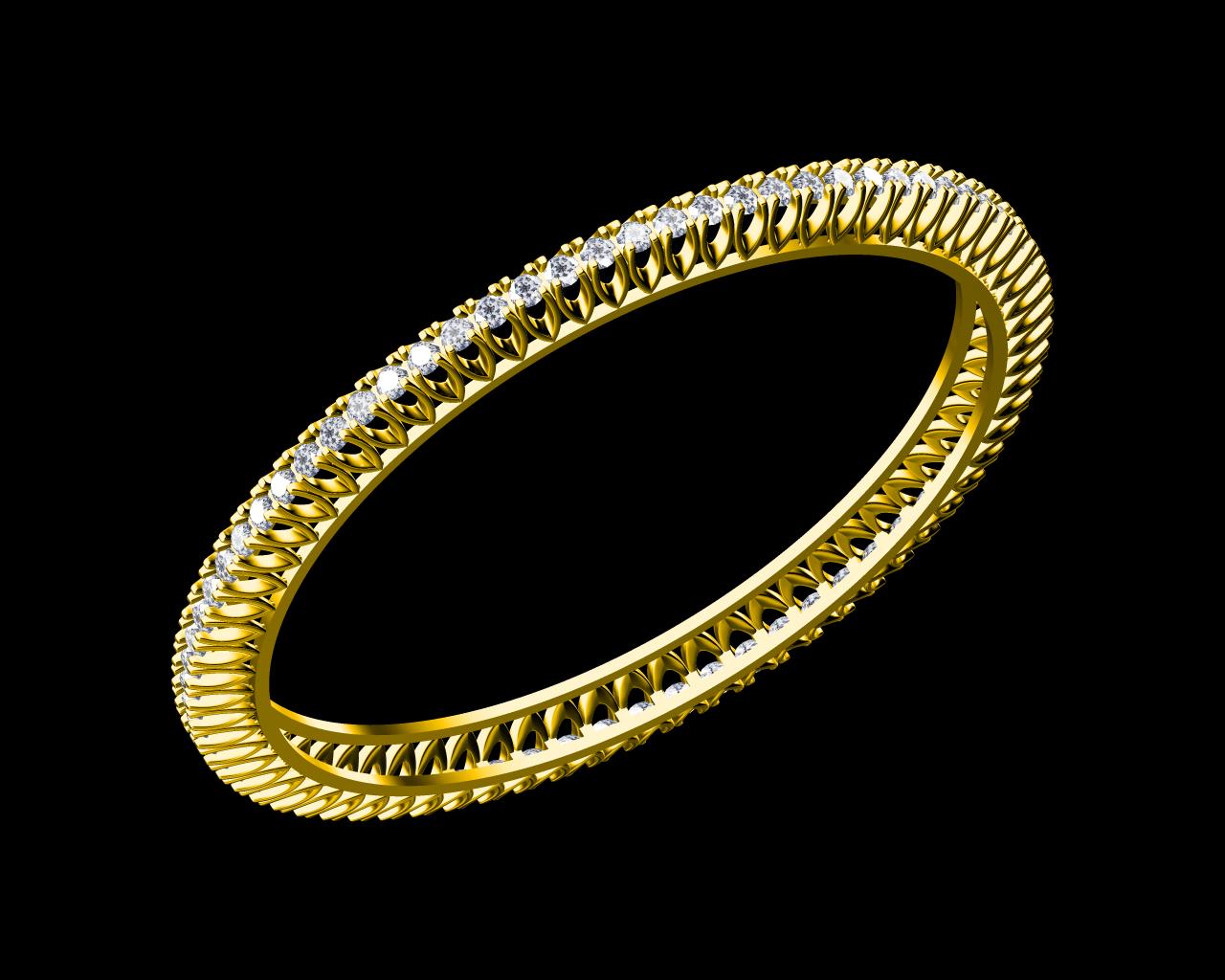 AD17692 — Single Line Bangles jewellery CAD design (JCD/STL) AD17692 — Single Line Bangles jewellery CAD design (JCD/STL)