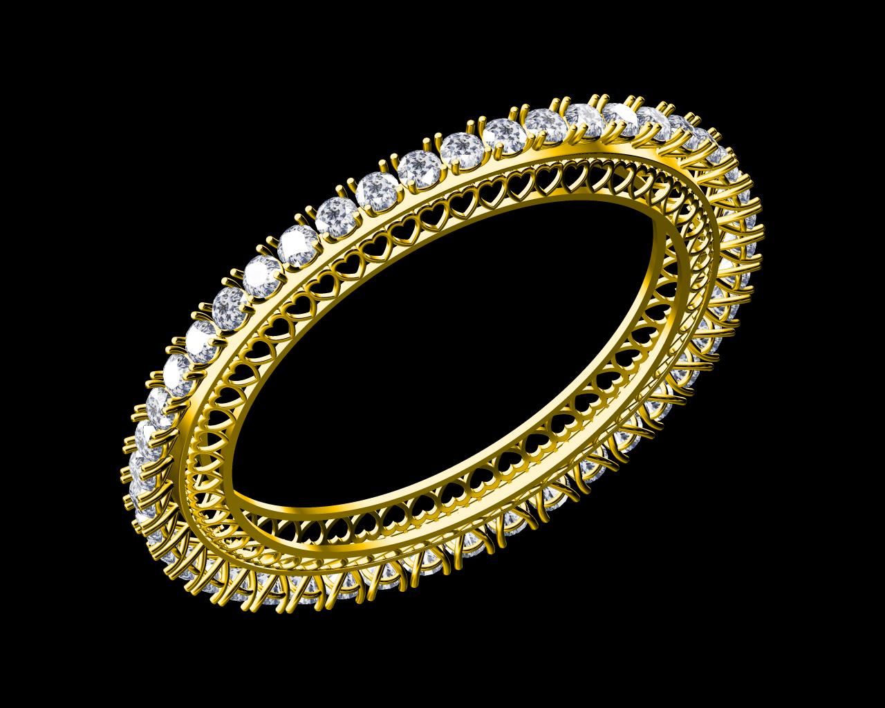 AD17787 — Single Line Bangles jewellery CAD design (JCD/STL) AD17787 — Single Line Bangles jewellery CAD design (JCD/STL)