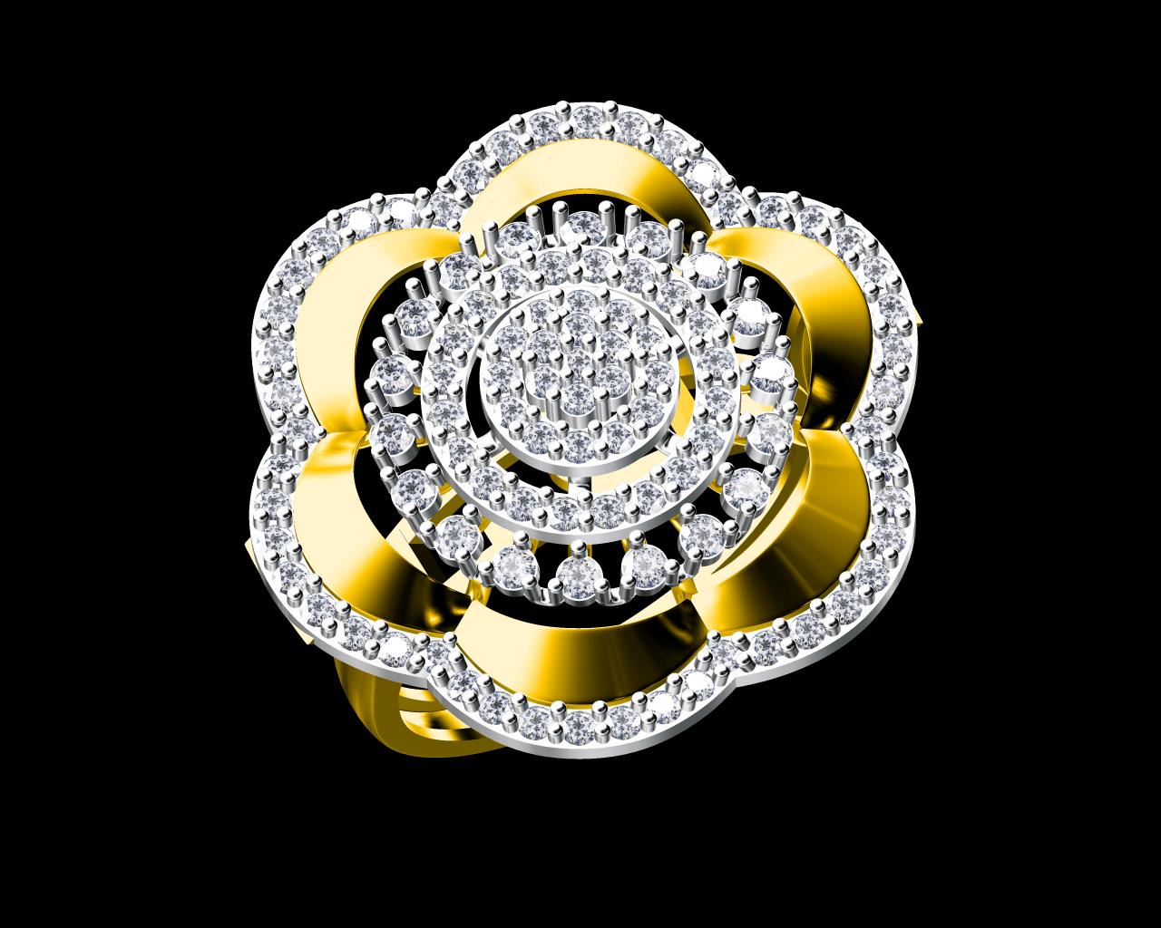 AD17809 — Ladies Rings jewellery CAD design (JCD/STL) AD17809 — Ladies Rings jewellery CAD design (JCD/STL)