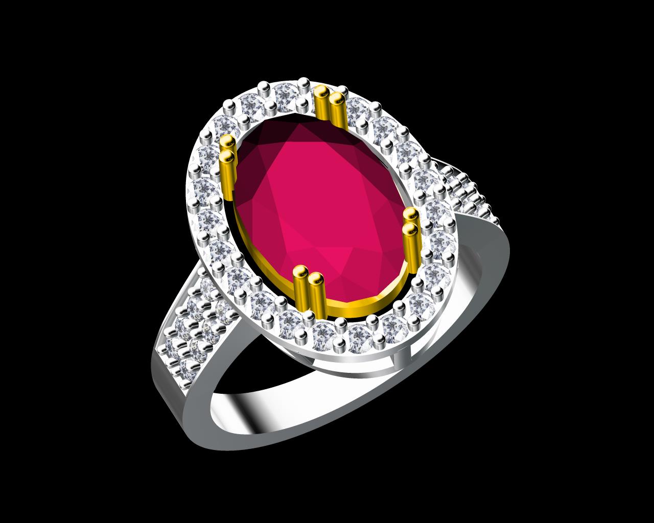 AD17811 — Ladies Rings jewellery CAD design (JCD/STL) AD17811 — Ladies Rings jewellery CAD design (JCD/STL)