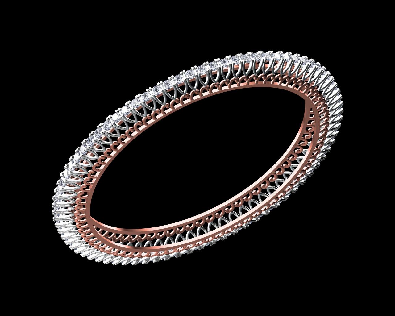 AD17824 — Single Line Bangles jewellery CAD design (JCD/STL) AD17824 — Single Line Bangles jewellery CAD design (JCD/STL)
