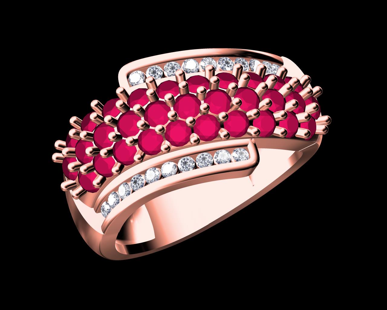 AD17841 — Ladies Rings jewellery CAD design (JCD/STL) AD17841 — Ladies Rings jewellery CAD design (JCD/STL)