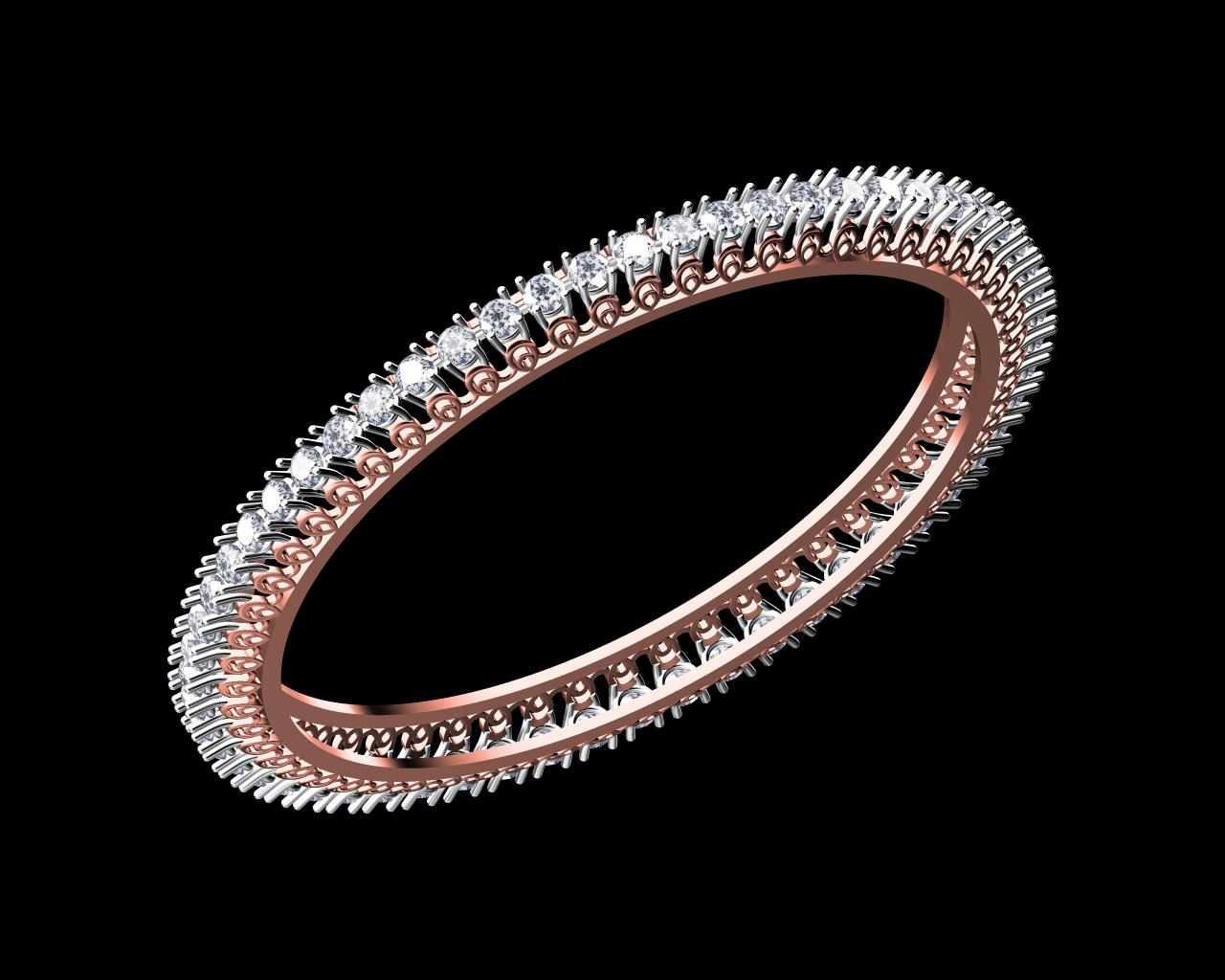 AD17410-ALT1 — Single Line Bangles jewellery CAD design (JCD/STL) AD17410-ALT1 — Single Line Bangles jewellery CAD design (JCD/STL)