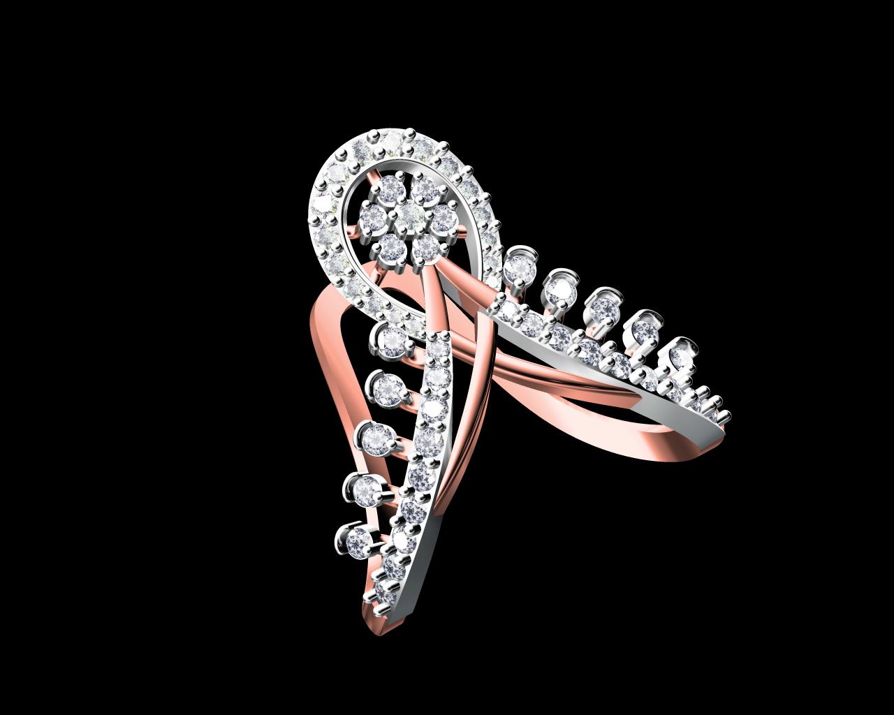 AD17926 — Ladies Rings jewellery CAD design (JCD/STL) AD17926 — Ladies Rings jewellery CAD design (JCD/STL)