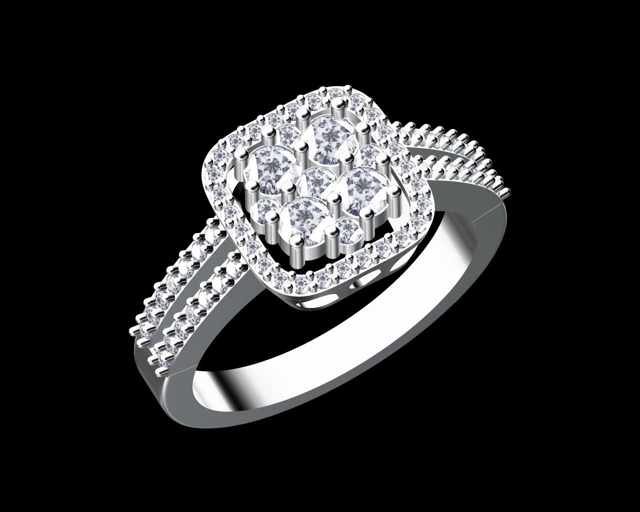 AD18003 — Ladies Rings jewellery CAD design (JCD/STL) AD18003 — Ladies Rings jewellery CAD design (JCD/STL)
